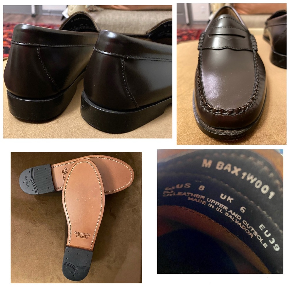 GH Bass Whitney Penny Loafer Dark Brown - Picture 16 of 16